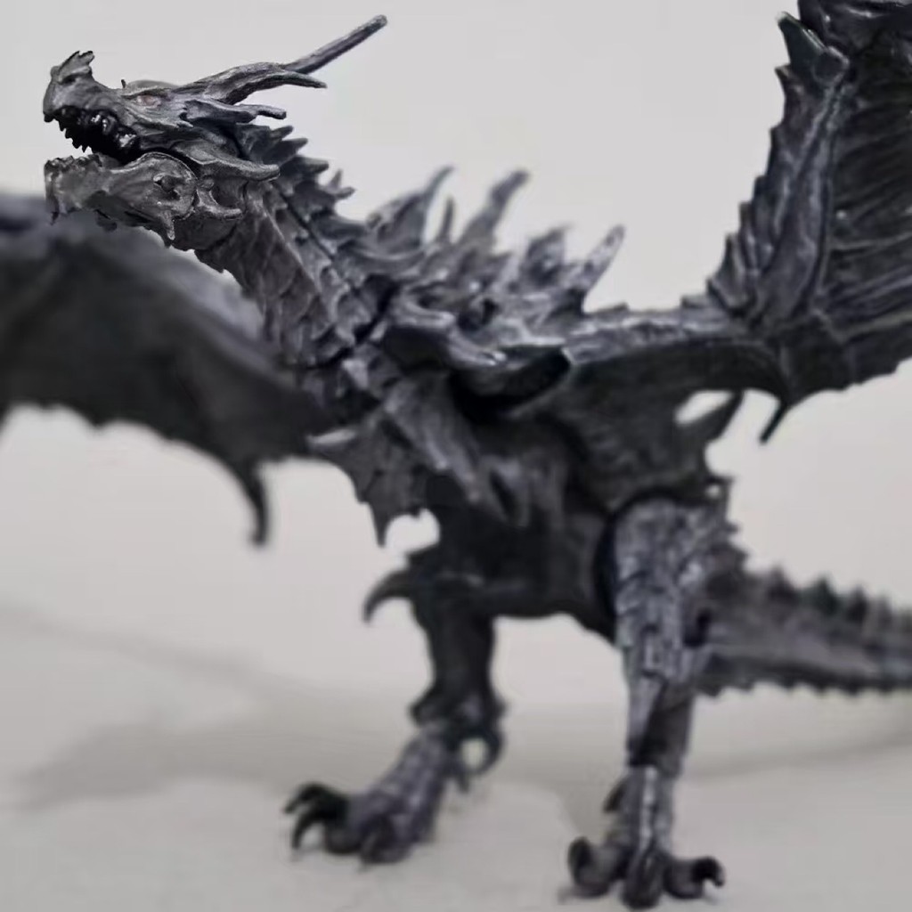 Macfarlane Game of Thrones The Elder Scrolls5 Devourer Odin Black Dragon Action Figure Model