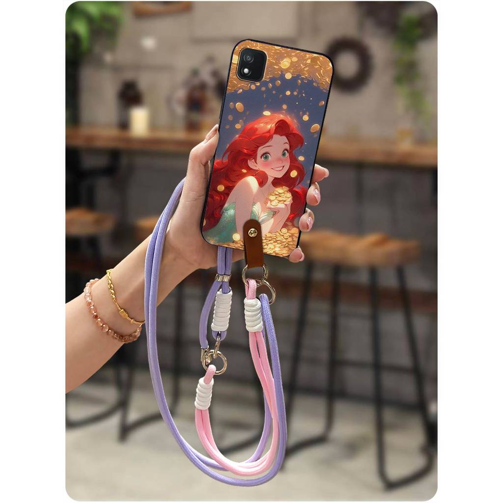 ทนทานฝาหลังเคสโทรศัพท์สําหรับ Wiko Life3 U316AT TPU ออกแบบแฟชั่นสร้อยคอ Anti-knock Crossbody นุ่มน่า