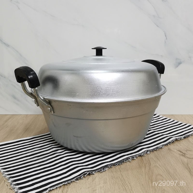 หม้อซุปหนานึ่ง Bun หม้อ Steamer Lu ครัวเรือน Lu 32CM36 ซม. Xuan Double Grate หม้อ Xusheng อลูมิเนียม
