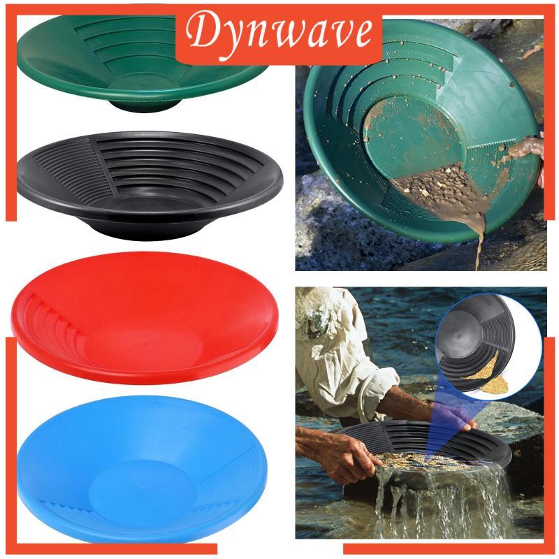 [Dynwave] Dual Riffle Gold Panขุดลอก Prospecting Wash Gold Panning Equip Black