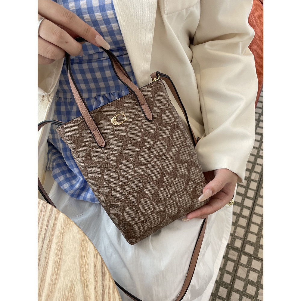 กระเป๋าไหล่ 여성 สำหรับใส่โทรศัพท์มือถือขนาดเล็ก แบบเบาและกะทัดรัด - รูปที่ 3