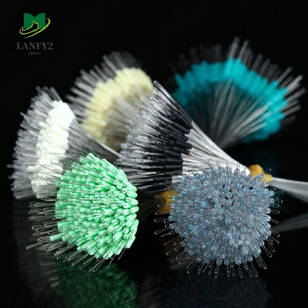 ALANFY ตกปลาถั่วลอยทรงกระบอกเครื่องมือตกปลา Space Bean ปลาสายอุปกรณ์เสริมยาง Stopper ลอยถั่วตกปลา Fl