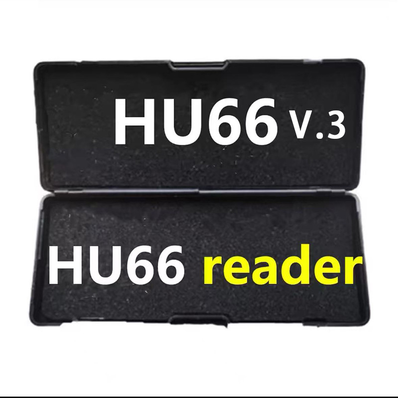 Lishi ถอดรหัส 2 in 1 hu66 HU66 V3 HU66reader 2 IN 1 เครื่องมือสําหรับช่างกุญแจอุปกรณ์สําหรับ vag