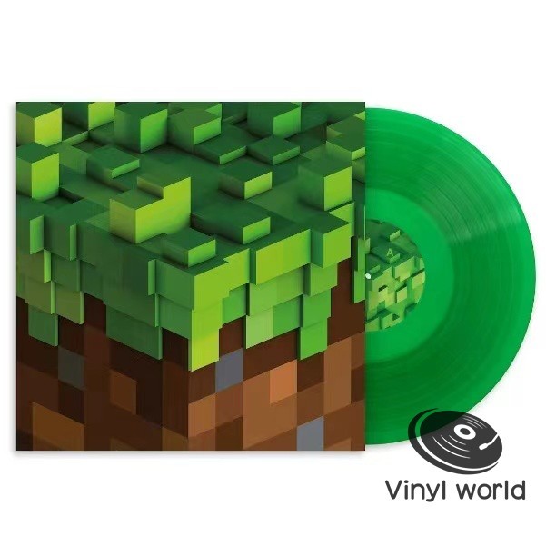 พร้อมส่ง Minecraft C418 Minecraft Volume Alpha Limited กาวสีเขียว Vinyl LP