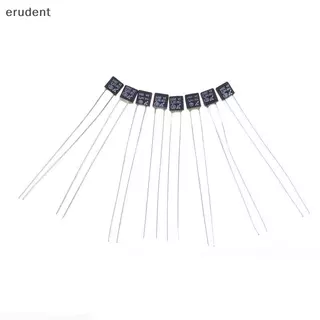 Erudent 10 ชิ้นสีดําพัดลมมอเตอร์ 2A 250V ฟิวส์ความร้อน LED Fues 115 120 125 130 135 140 145 150 องศาอุณหภูมิสวิทช์ใหม่