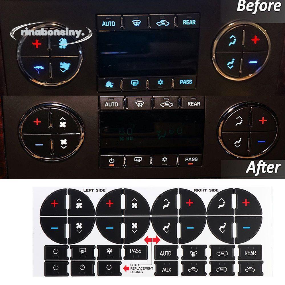 RINABONSINY AC Dash Hot เปลี่ยนชุดซ่อมที่ใช้งานได้จริงสําหรับ GM Tahoe Suburban Avalanche Silverado Yukon