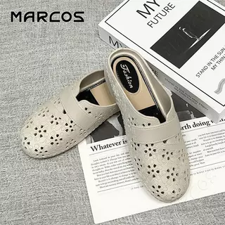 MARCOS รองเท้าแตะสำหรับผู้หญิง ระบายอากาศ ทนต่อการสึกหรอ สวมใส่สบาย เหมาะสำหรับผู้หญิง มีให้เลือกใน #07