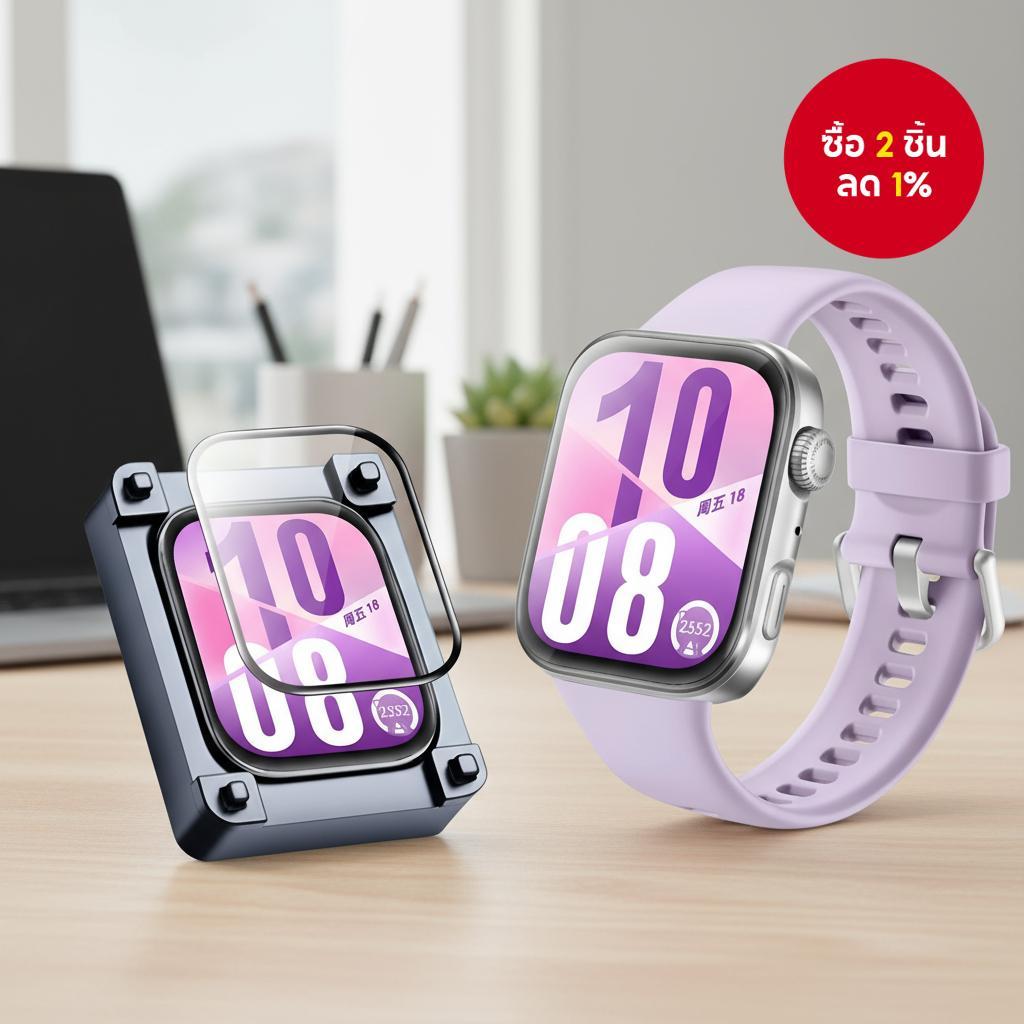 ฟิล์มกันรอย Huawei Watch Fit4 3D TPU สําหรับ Huawei Fit4pro, Fit4 และ Fit 4pro