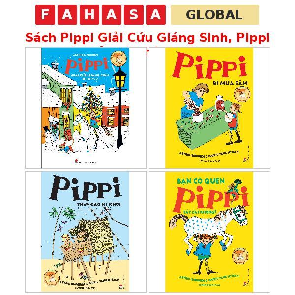 หนังสือ Pippi สําหรับกู้ภัยคริสต์มาส ฉี่เกาะแปลกๆ ฉี่ออกไปช้อปปิ้ง คุณ Familiar กับ Pippi Longstocki