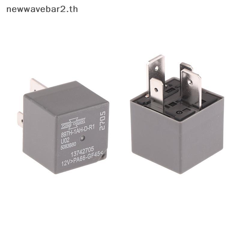 # waveba # 1 ชิ้น 4 ขา 12 โวลต์สําหรับ Matsukawa 2705 รีเลย์ยานยนต์ 897H-1AH-D-R1 U02 สําหรับรีเลย์ 