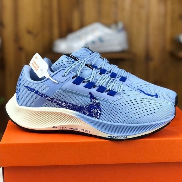 NK Air Zoom Pegasus 38 รองเท้าวิ่ง Pegasus 38 รองเท้ากีฬาผู้ชายถัก Breathable Turbo 38th รองเท้าผ้าใ