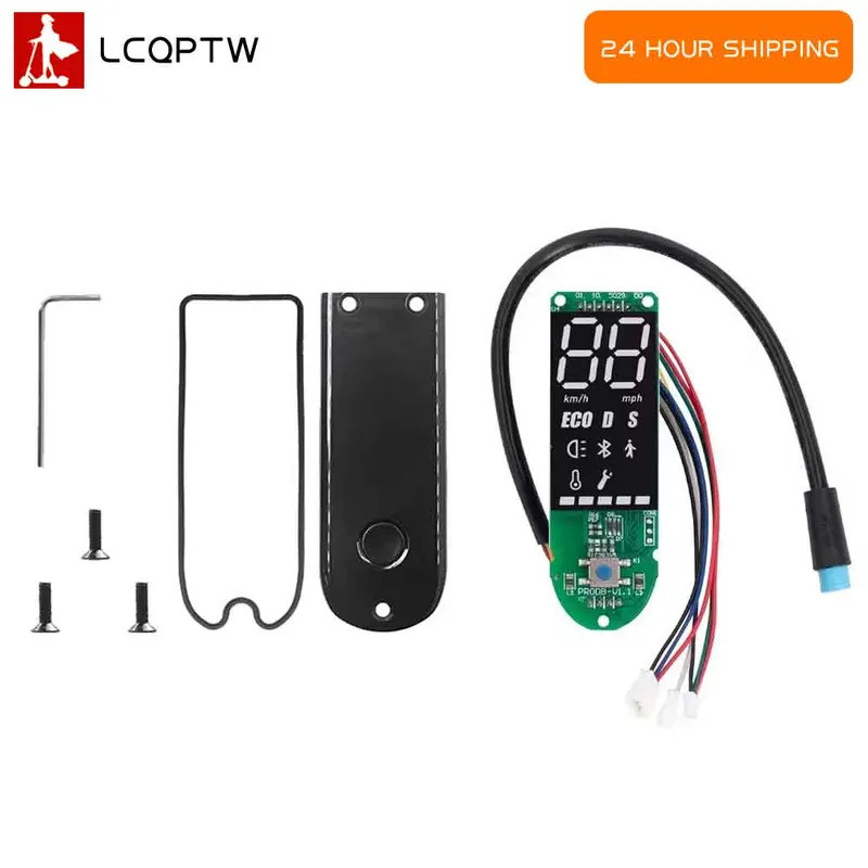 แดชบอร์ดสำหรับ Segway Ninebot และ scooter ไฟฟ้า พร้อมฝาครอบหน้าจอ