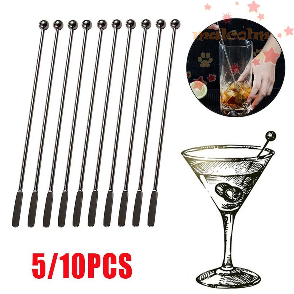 MALCOLM Stirrers Cocktail Mixer Drink Creative 19 ซม.บาร์เครื่องมือ Swizzle Stick