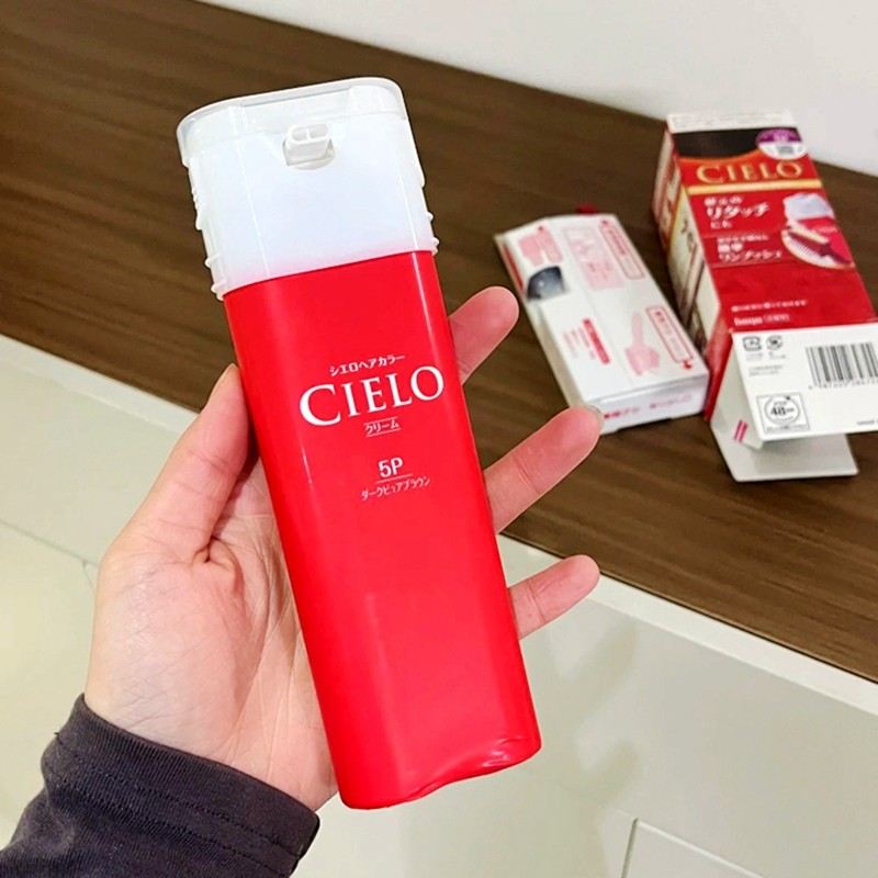 ญี่ปุ่น Native Meiyuan hoyu พืช CIELO Xuanruo ครีมย้อมผมย้อมผมรากผม Re-Dyeing Handy เครื่องมือ