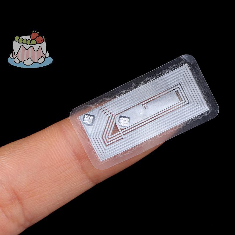 [Sep] 10 ชิ้น NTAG213 NFC สติกเกอร์ ISO 14443A 13.56MHZ RFID โปรแกรมเมอร์ชิป Universal [COD]