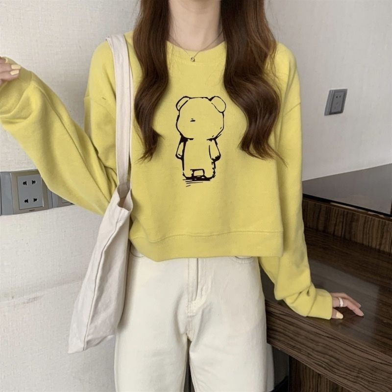 เสื้อยืดผู้หญิงผู้หญิง2024ฤดูใบไม้ผลิและฤดูใบไม้ร่วงรอบคอสั้น Small3e5x9st7j3my20251027