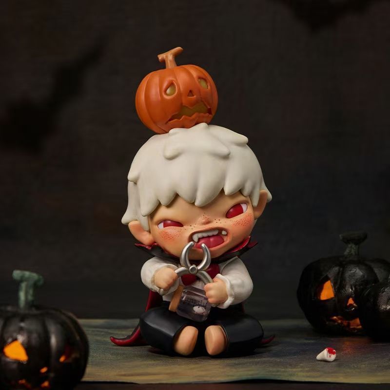 【พร้อมส่ง】hirono halloween Monsters Carnival Series ตุ๊กตาเครื่องประดับของเล่นของขวัญ