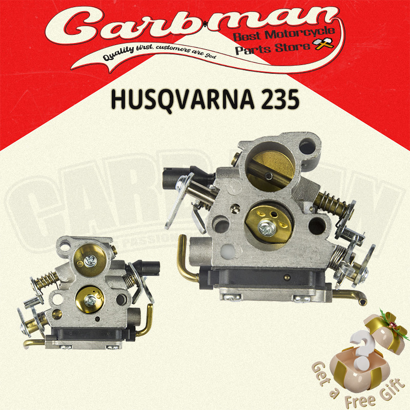 คาร์บู สำหรับ Husqvarna 235 240 235E 240E 236 236E