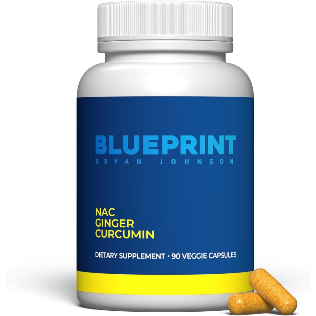 อาหารเสริม Blueprint Bryan Johnson - ส่งเสริมการบรรเทาความเครียด ฟังก์ชั่นระบบภูมิคุ้มกัน สุขภาพทางเ