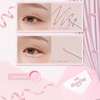 MEILINDA Soft Blending Liner เมลินดา อายไลเนอร์ ดินสอ เขียนง่าย เส้นคม เกลี่ยง่าย กันน้ำ ติดทน