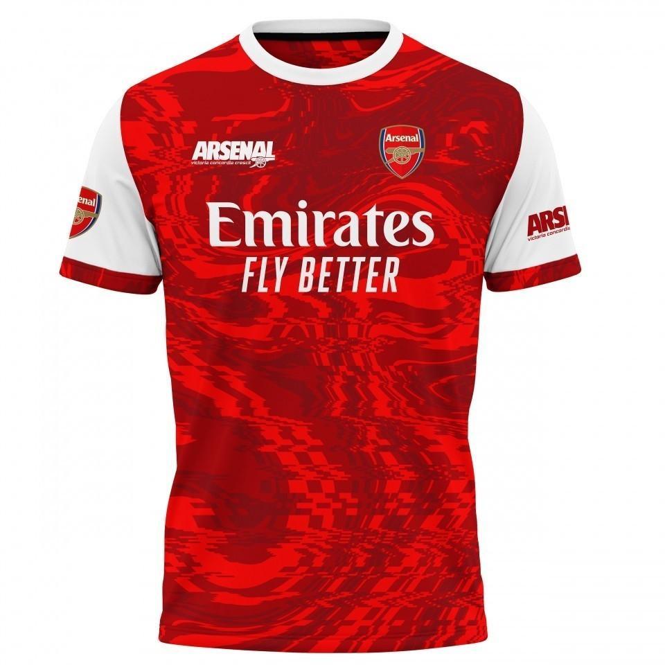 fashion2023 New Arsenal S035 T-shirt 3D (kontak online untuk desain gratis lebih gaya: pola, nama, s