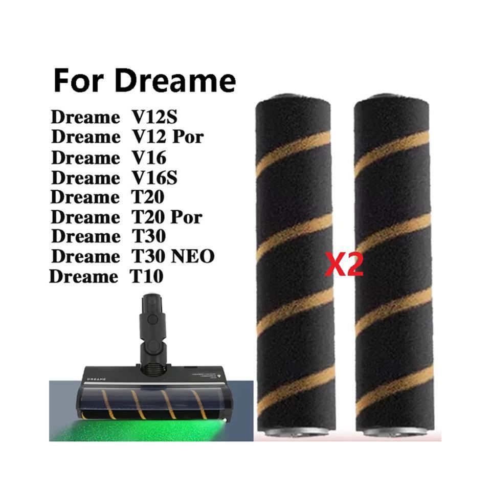 Dreame V12S V16S V11 V12 T10 T20 T30 T20pro T30NEO V16 V12pro แปรงลูกกลิ้งพื้น