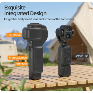 เคสป้องกันสําหรับ DJI Pocket 4P Gimbal ป้องกันหน้าจอ Anti-Scratch Flip Guard สําหรับ DJI Pocket 4P อุปกรณ์เสริมสําหรับกล้อง