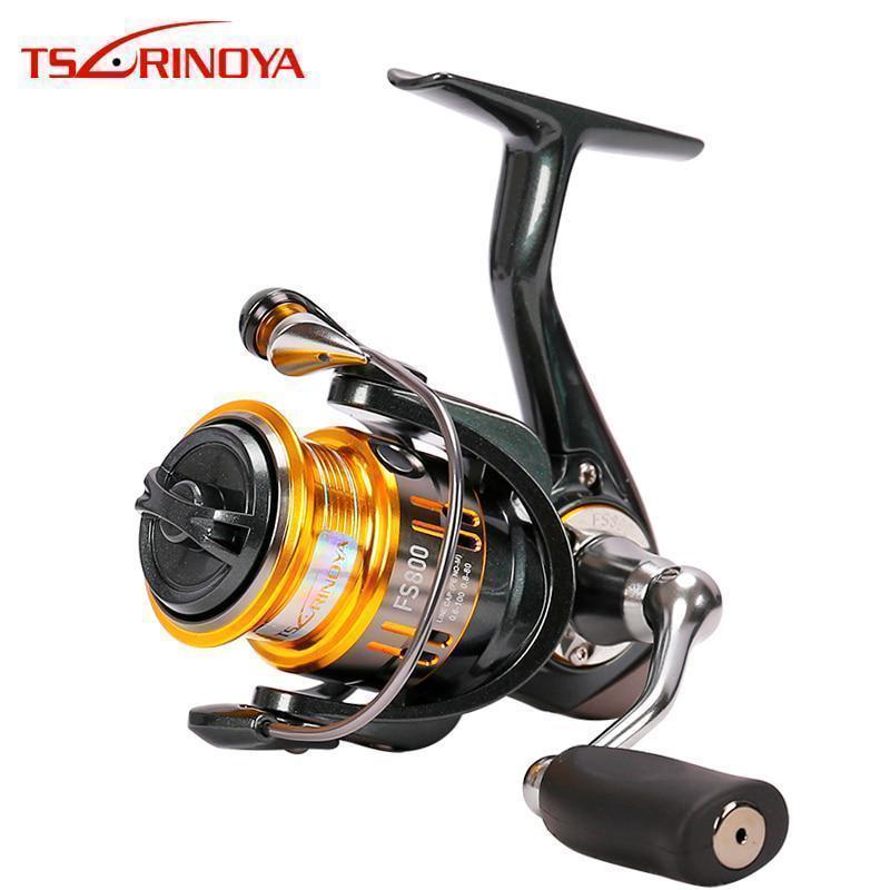【ส่วนลด】tsurinoya รอกหมุนสําหรับคันเบ็ดตกปลา fs 800 1000 2000