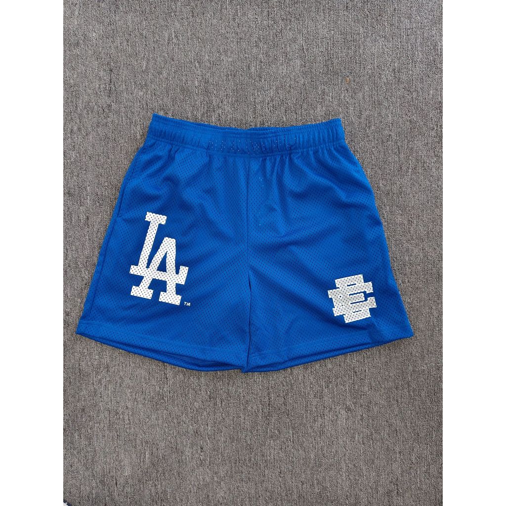 OZ0Y Eric Emanuel American Cropped Pants Casual Basketball Sports Pants Breathable Quick-Drying Shor