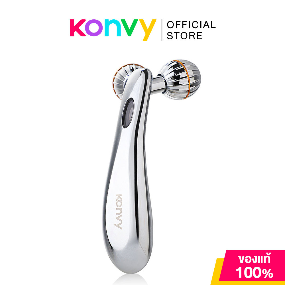 Konvy Y-Shaped Beauty Bar คอนวี่ ลูกกลิ้งนวดผิว สีเงิน.