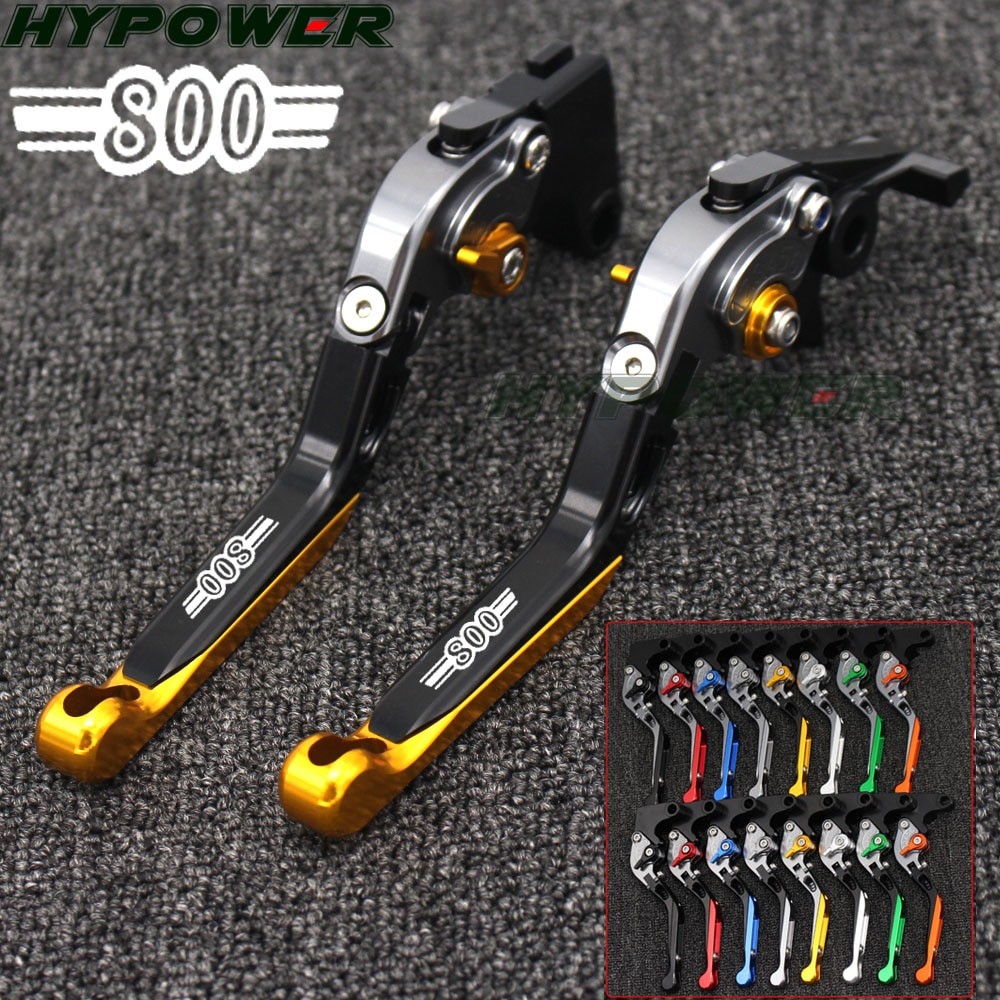 !โลโก้ (800) สําหรับ Kawasaki W800 cafe W 800 cafe 2019 2020 CNC รถจักรยานยนต์คลัทช์เบรค Levers