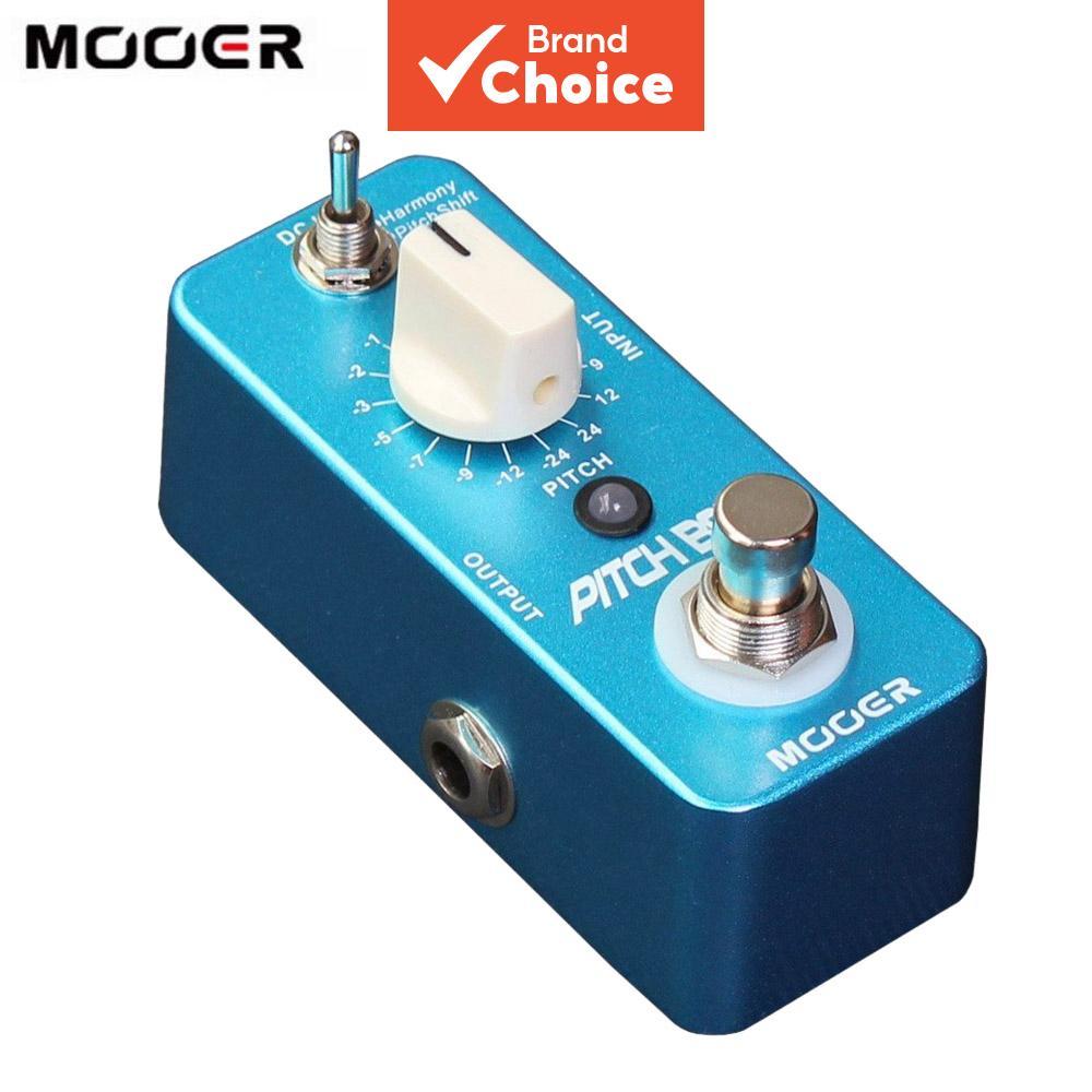 MOOER Pitch Box Compact Pitch Shifting Harmony Detune Effect Pedal True Bypass สําหรับกีตาร์ไฟฟ้า 3 โหมดอุปกรณ์เสริม