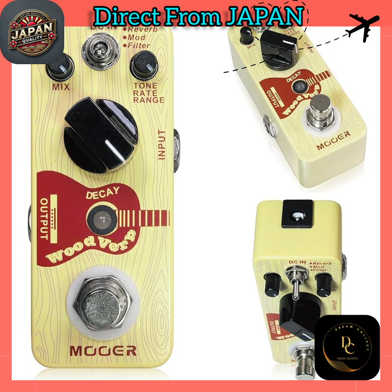 Mooer WoodVerb Acoustic Reverb Guitar Effect Pedal