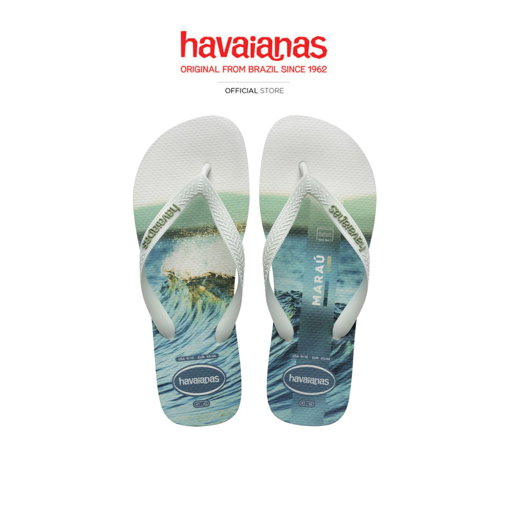 HAVAIANAS รองเท้าแตะ Top Surfer I White 41499710198NF_H5WTXX