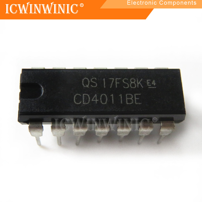 5 ชิ้น CD4011BE CD4011 DIP-14 วงจรรวม IC