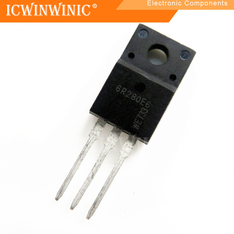 5 ชิ้น 6R280E6 6R280 TO-220F ส่วนประกอบอิเล็กทรอนิกส์C