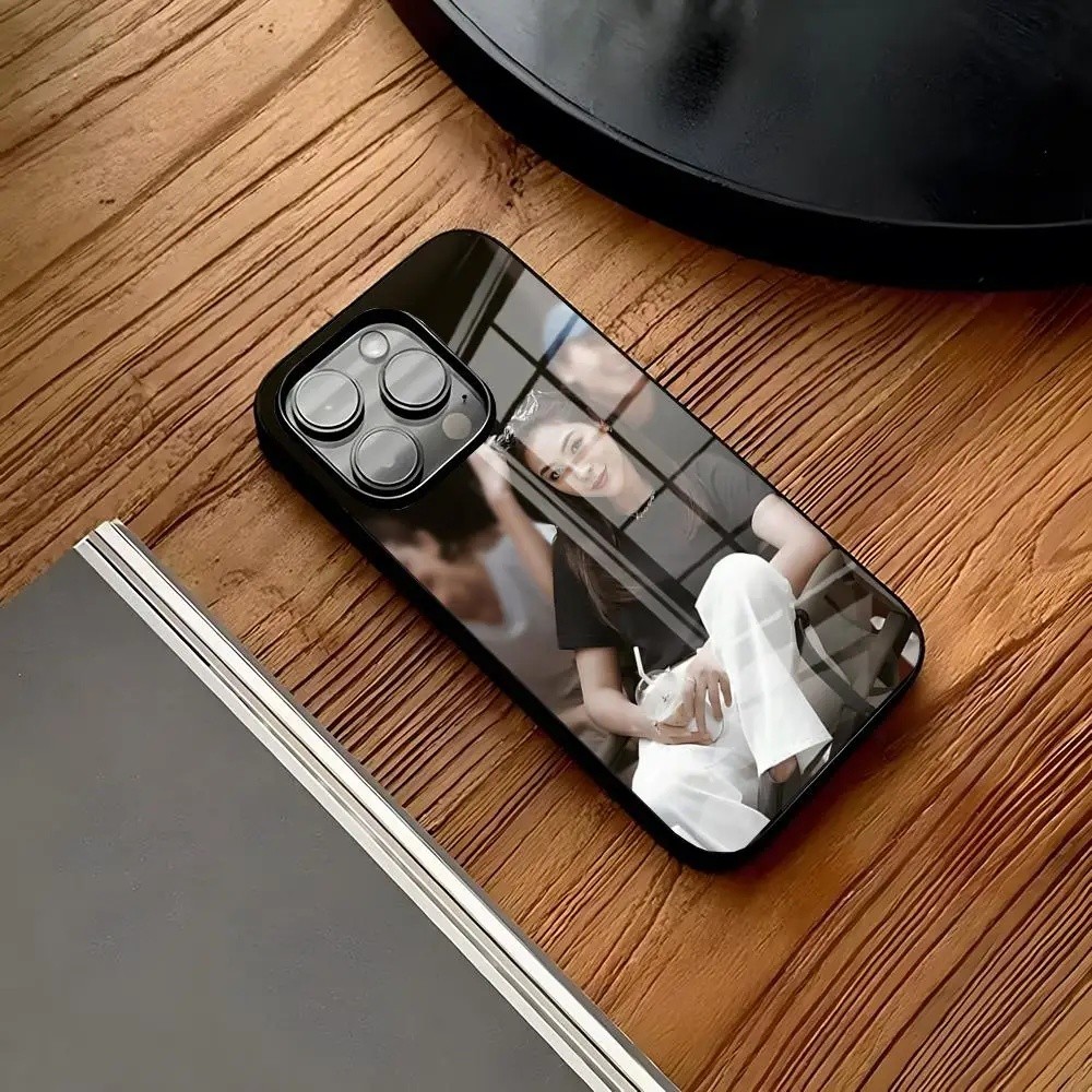 BK-1 Faye Peraya Malisorn เคสโทรศัพท์สําหรับ IPhone 16 15 14 Pro 11 13 12 Mini 6 8 7 Plus แก้วหรูหรา