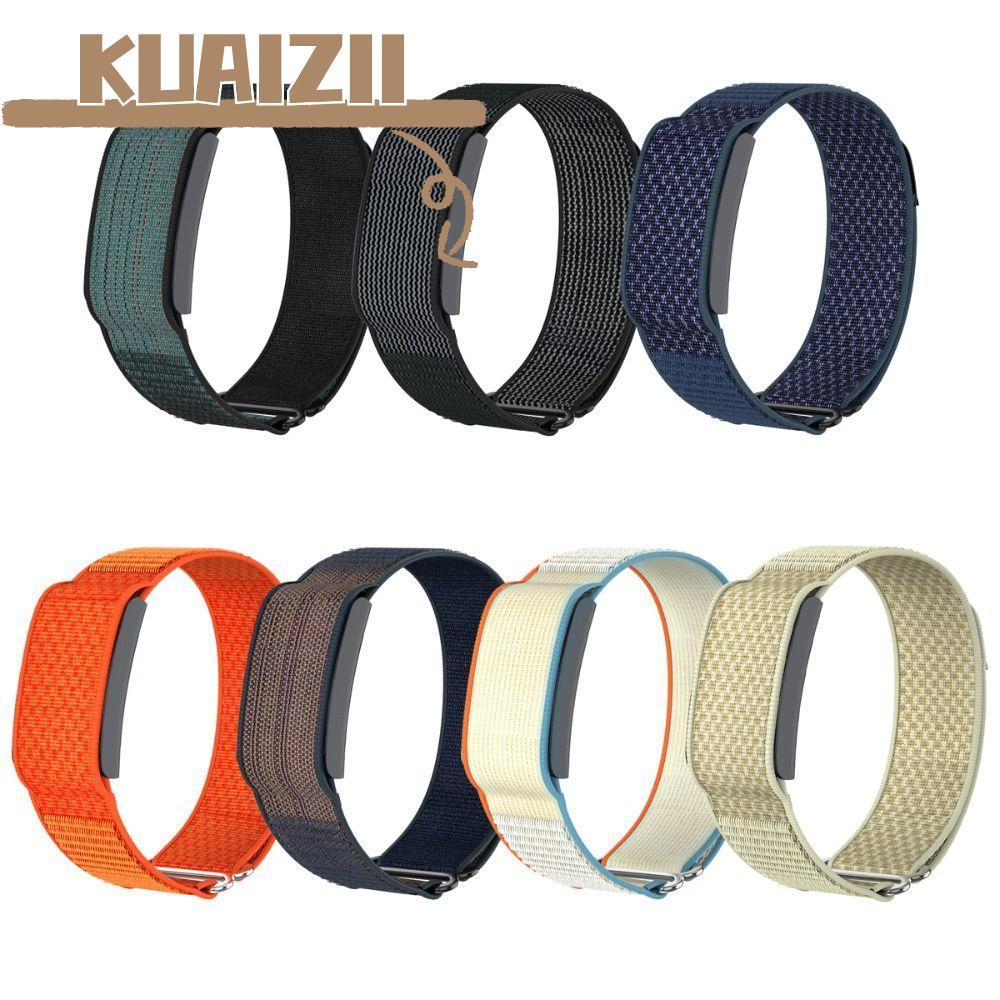 KUAIZII Sport Band, Loop Design Nylon Fitness Tracker Strap, 22 มม.ปรับ Breathable Bicep Band สําหรั