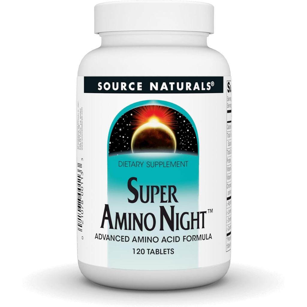 Naturals Super Amino Night - สูตรกรดอะมิโนขั้นสูง* - 120 เม็ด