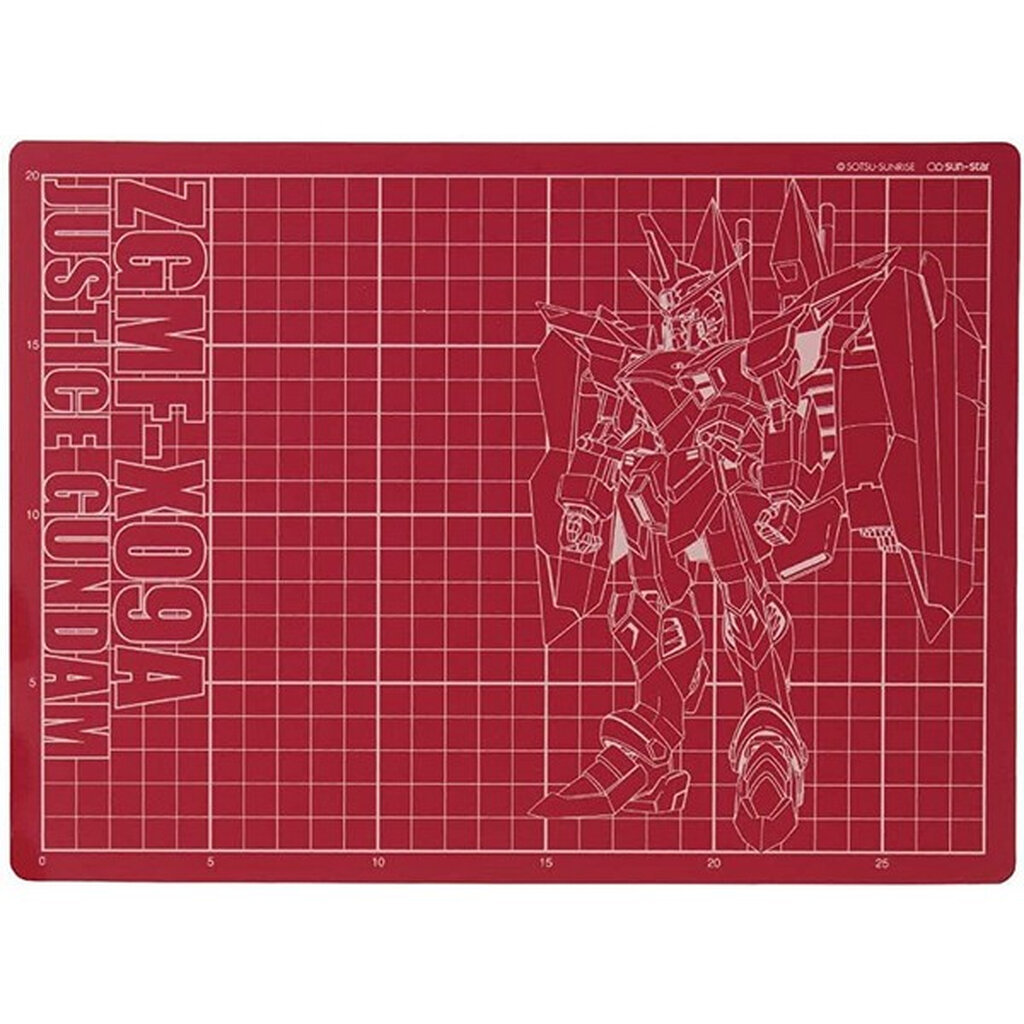 Sunstar Cutter Mat A4 ZGMF-X09A Justice Gundam S4139070 4901770674483 (แผ่นรองตัด)