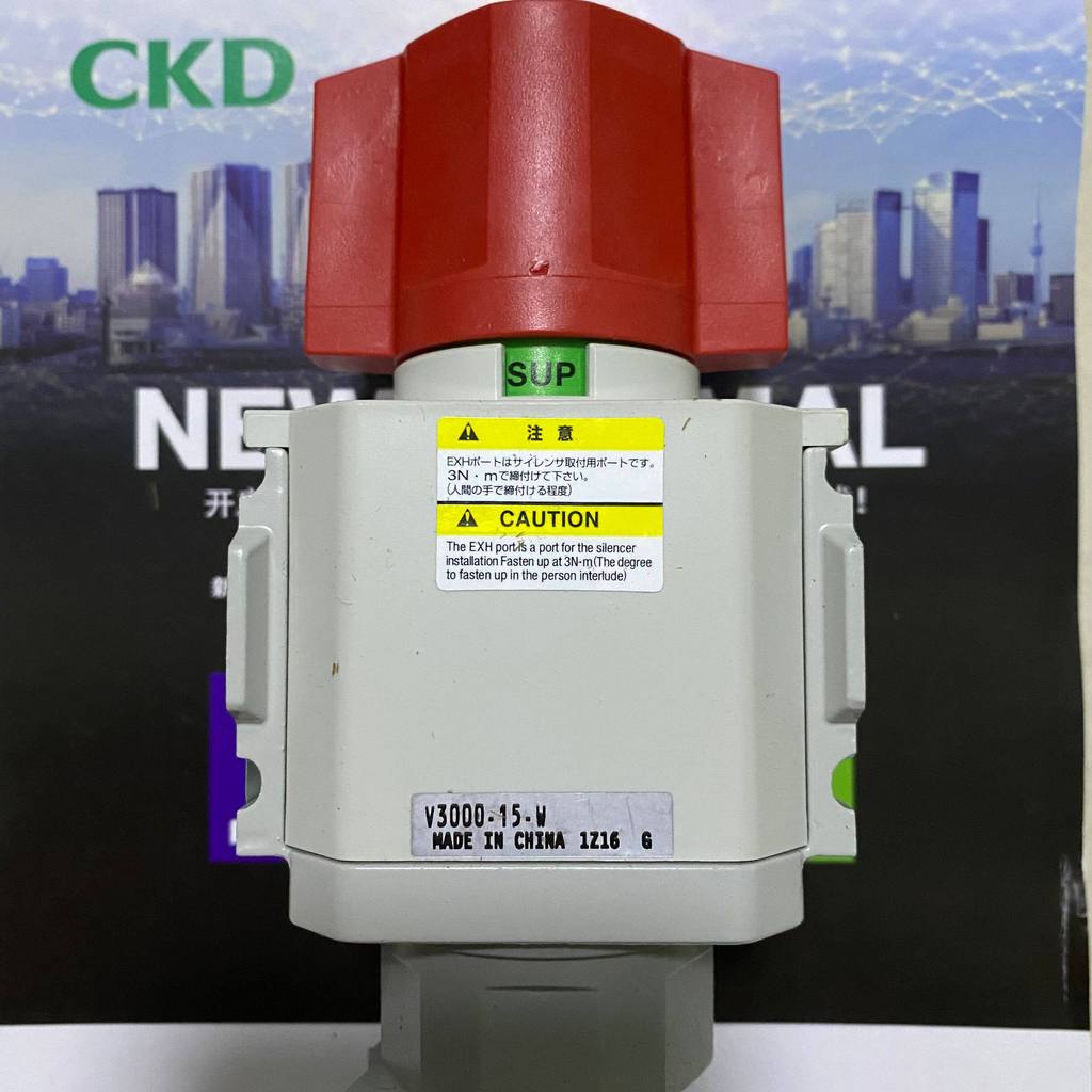 พร้อมสต็อก CKD Residual Pressure Exhaust Safety Valve V3000-10-W V3000-15 V3000-15-W-X1 V1000