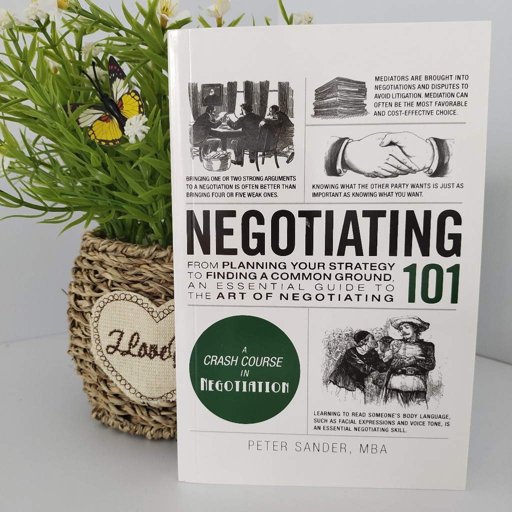 หนังสือการจัดการเชิงเศรษฐกิจที่ขายดีที่สุด 101 101 Series Negotiating English Economic Management Bo