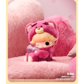 POPMART DIMOO WORLD x PIXAR ตัวเลขกล่องตาบอดของขวัญ Buzz Lighyear WoodyLotso Russell 5OKQ