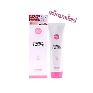 Cathy doll ready 2 white body lotion โลชั่น เคที่ดอล บีบี ไวท์เทนนิ่ง บอดี้ โลชั่น ครีม พริตตี้ 150มล