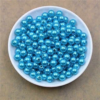 St.kunkka 400/100Pcs 3-12 มม.ลูกปัด อะคริลิค ไข่มุกจำลองอะคริลิคทรงกลม สำหรับทำเครื่องประดับ ขนาด