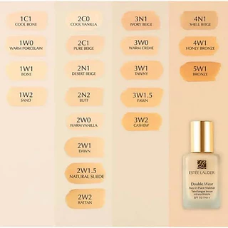 ป้ายไทยของแท้100%_รองพื้นเอสเต้_Estee Lauder Double Wear Stay-in-Place 30ml ของแท้ 1000%