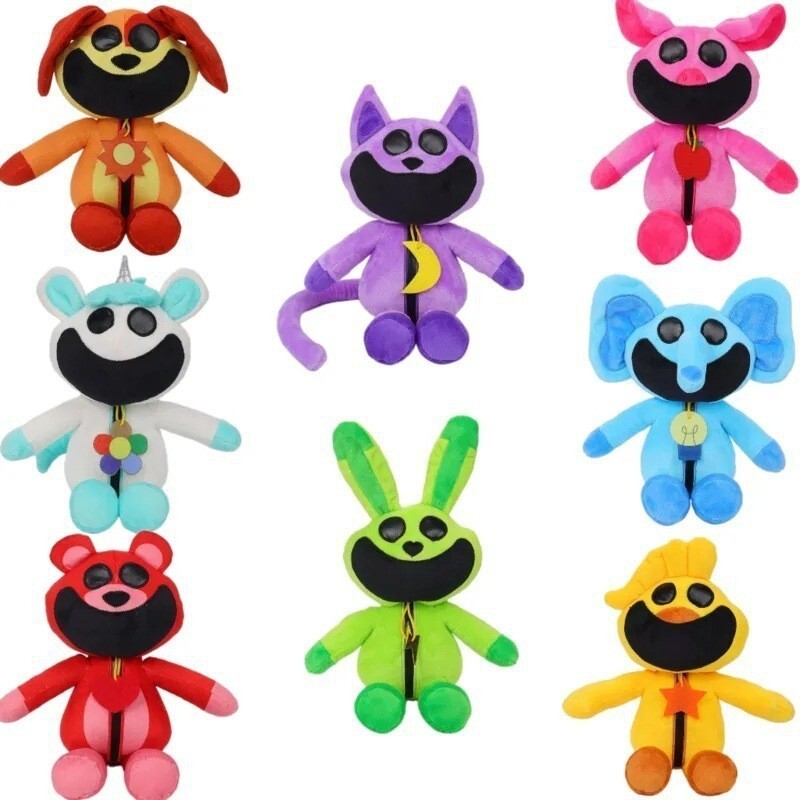 Smilcritters Horror Smile Animal Series Doll Piggy Plush Toy 7.13