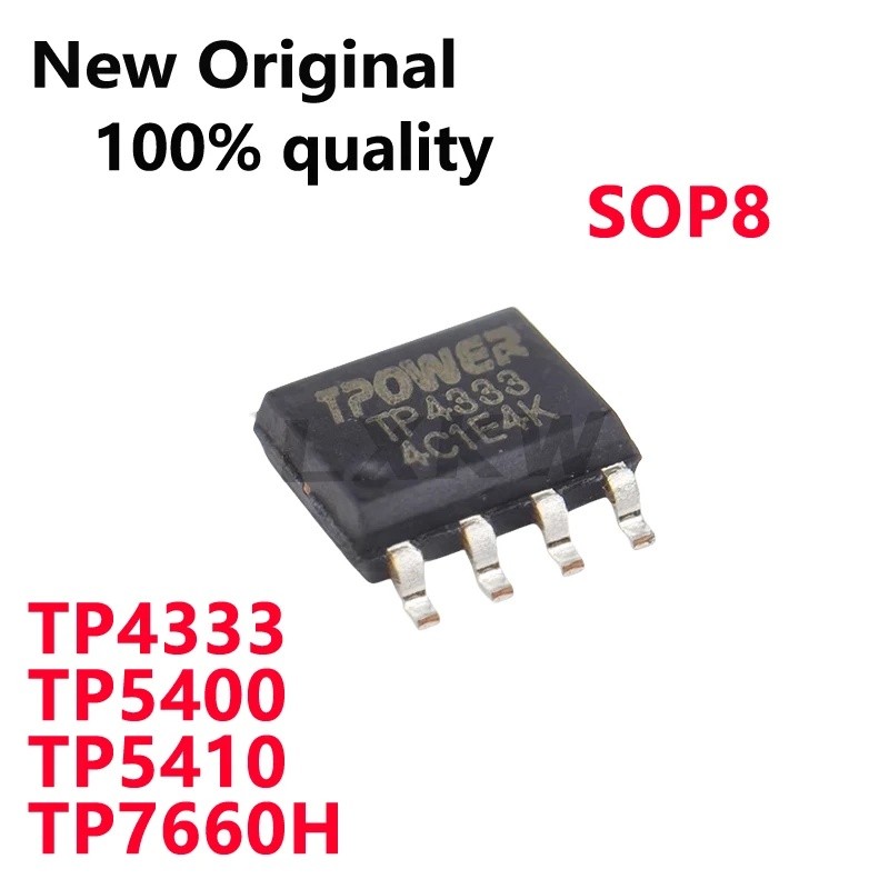 5PCS TP7660H TP4333 TP5400 TP5410 SOP8 Mobile power supply ชิปในสต็อกขายส่ง