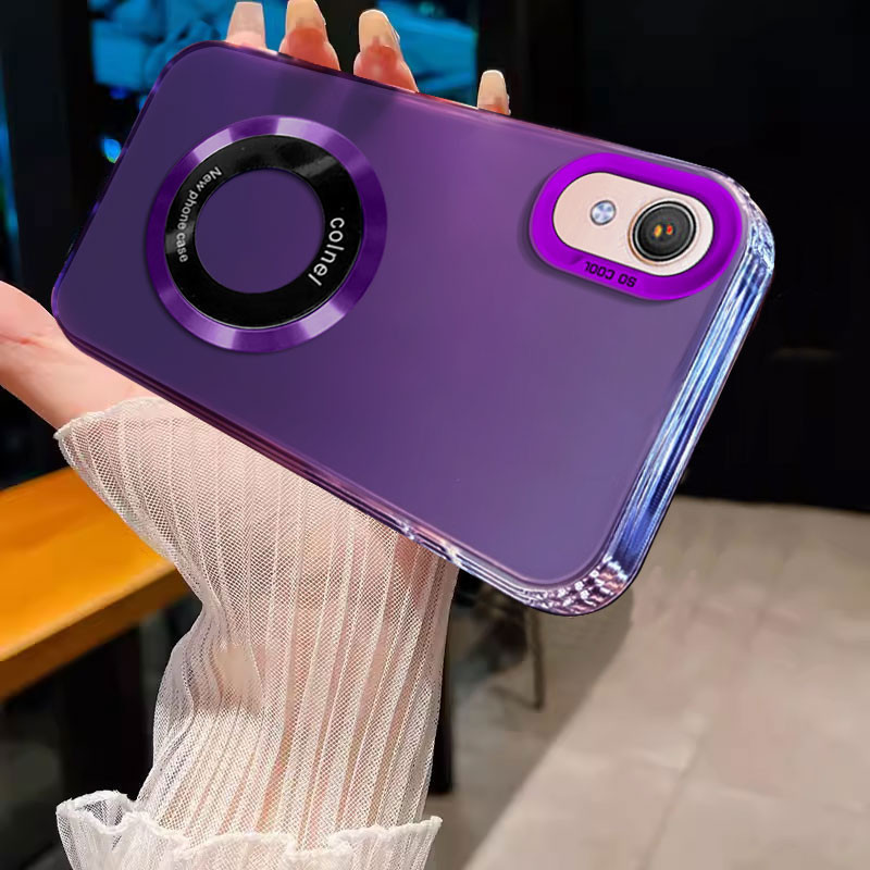 ปลอก vivo y91c vivo y1s vivo y93 เคสโทรศัพท์กันกระแทกแม่เหล็กดูดฝาครอบป้องกันสิ่งแวดล้อมพร้อมขอบนุ่ม