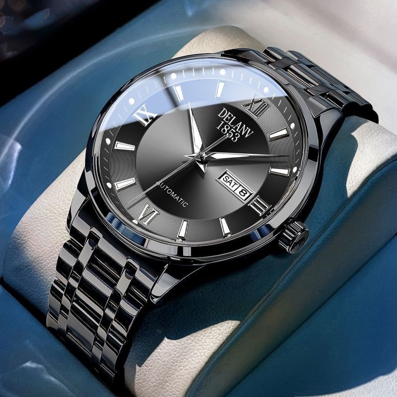 Swiss Certified Movement นาฬิกาผู้ชายนาฬิกากลไกอัตโนมัติกันน้ํา High-End ยี่ห้อชื่อนาฬิกา Top Ten ผู